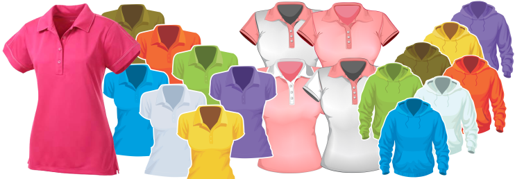 Ladies Polo-Shirts. Ladies Fashion Tops. Hoodies